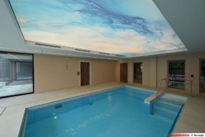 Plafond tendu imprimé - Décoratif